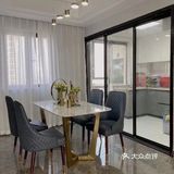 客厅家具是业主早早看上的一套