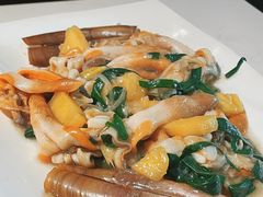 葱姜炒蛏子王-肥仔文澳门猪骨煲(南京西路店)
