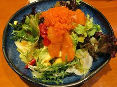 什锦牛油果三文鱼沙拉-気楽亭和食料理(气乐亭大世界本店)