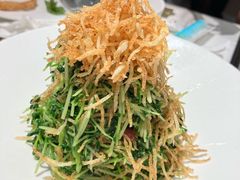 巧拌豆苗-四季民福烤鸭店(王府井灯市口店)