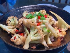 干锅有机花菜-老屋印象川菜(世纪东方店)