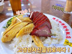 切鸡叉烧双拼饭-陈光记烧腊店(罗保博士街店)