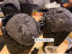 黑芝麻冰淇淋-神户赤童日式烤肉伙伴(东直门店)