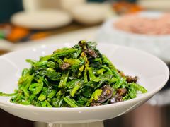 鸡汁孜然菠菜-闫府私房菜·老字号(恒隆店)