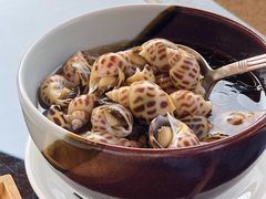 古越陈酿煮花螺-杭州西子湖四季酒店·金沙厅