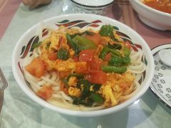 鸡蛋西红柿拉条子-巴依老爷新疆美食(清华东门店)