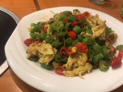 杭椒炒蛋-龙梅肥肠鱼(明瓦廊店)