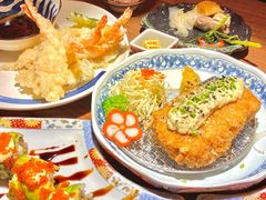 葱花塔塔酱猪排套餐-隐月· 㐂和食屋(芝罘万达公馆店)