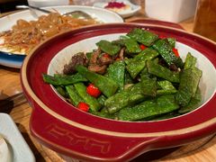 砂锅扁豆-三十六味匠猪蹄(三元桥店)