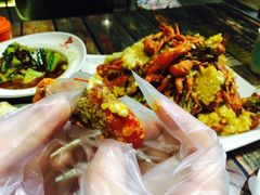 咸蛋黄中虾-龙虾风暴(松江店)