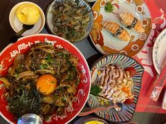 爆香黑椒牛五花饭-仙隐小鹿料理食堂(惠济万达店)