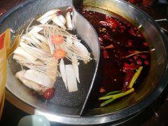 菌香鸳鸯锅-晓宇重庆火锅(赛格国际购物中心店)