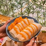 比我手臂还粗的芒果奶油布丁肠