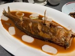 鲜黄鱼烧年糕-江南厨子·品苏杭(深圳万象城店)
