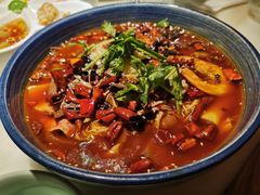 海鲜毛血旺-绿茶餐厅(西单老佛爷店)