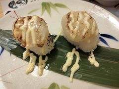 炙烤扇贝寿司-鳗鲔料理小馆