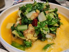 素炒小白菜-浩海火燒雲傣家菜(芮欧百货店)