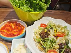 -明洞阿姨·韩式酱蟹烤肉·创意料理(三元桥店)