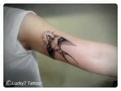 -幸运7纹身刺青Lucky7tattoo