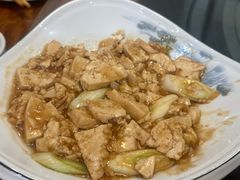 家常炒豆腐-燕北云山·农家菜·灶台鱼(密云溪翁庄店)