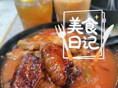 番茄鳮翼豬扒通粉-华嫂冰室(湾仔店)
