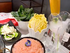 鹅肠-左庭右院鲜牛肉火锅(环球港店)