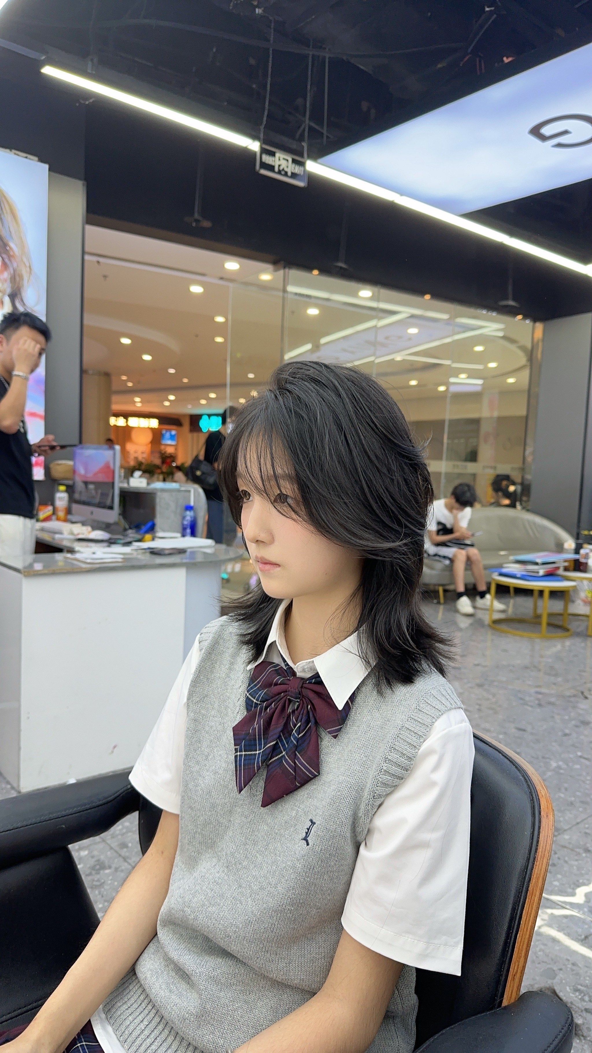 中长发简约风格 ✨