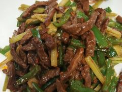 牛柳炒芹菜-迎喜海鲜酒楼(鹏森·海纳中心店)