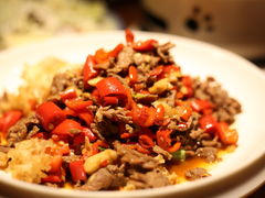 小炒黄牛肉-小放牛炒菜馆(北国商城店)