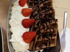 巧克力华夫饼-拾壹cafe·工作室