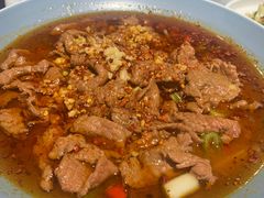 水煮牛肉-懒人盐府人家(航天桥店)