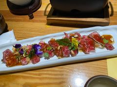 生牛肉刺身-花潮料理艺食馆(世欧广场店)