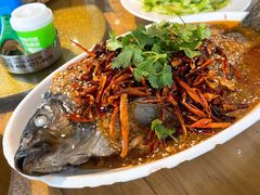 蒜爆鱼-十二道丰味·徐州土菜·烧烤(何山路店)