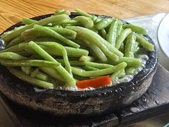 铁板鲜芋梗-农厨好味·温泉鹅·农家菜