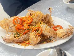 椒盐濑尿虾-凤城康记饭店