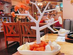 水果拼盘-月亮眼花园餐厅书吧酒吧