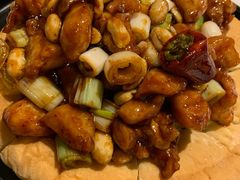 披萨宫保鸡丁-大鸭梨烤鸭(金色漫香店)