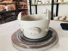 -朝画惜时·陶艺·拼豆·团建
