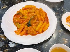 鱼饼炒年糕-桃园中华料理炸酱面(燕儿岛路店)