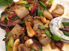 猪血丸子炒腊肉-潇湘·永州会馆(百子湾店)