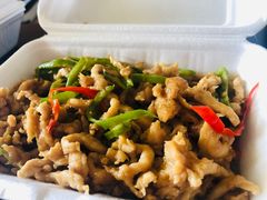 青椒肉丝-绿岛餐厅