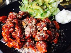 韩式辣子鸡-MI WU FACTORY米屋美食工厂餐厅(绿地店)