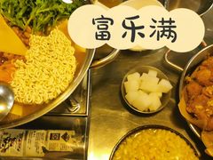 部队火锅-富乐满韩国正宗炸鸡韩国料理(虹泉路店)