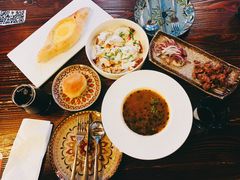 阿扎尔哈恰普里格鲁吉亚奶酪饼-格鲁·秀色Georgia’s Feast