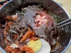 -吉林延边牛肉汤饭，大冷面