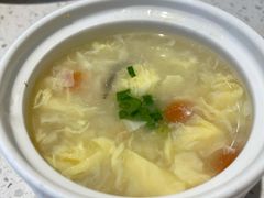 蛤蝲肉彩虹疙瘩汤-船歌·鱼水饺青岛菜(金狮广场店)