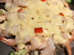 堂烹蒜蓉芝士虾-雀蓝川菜(奥体广场店)