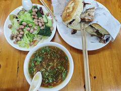 -京东一绝西海子西园烧饼夹肉
