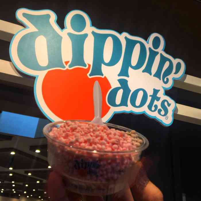 dippin dots得意點(蘇州誠品店)-很有意思的冰淇淋.