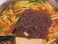 爆款现压冷面-白玉串城·朝鲜族烤串(龙岗店)